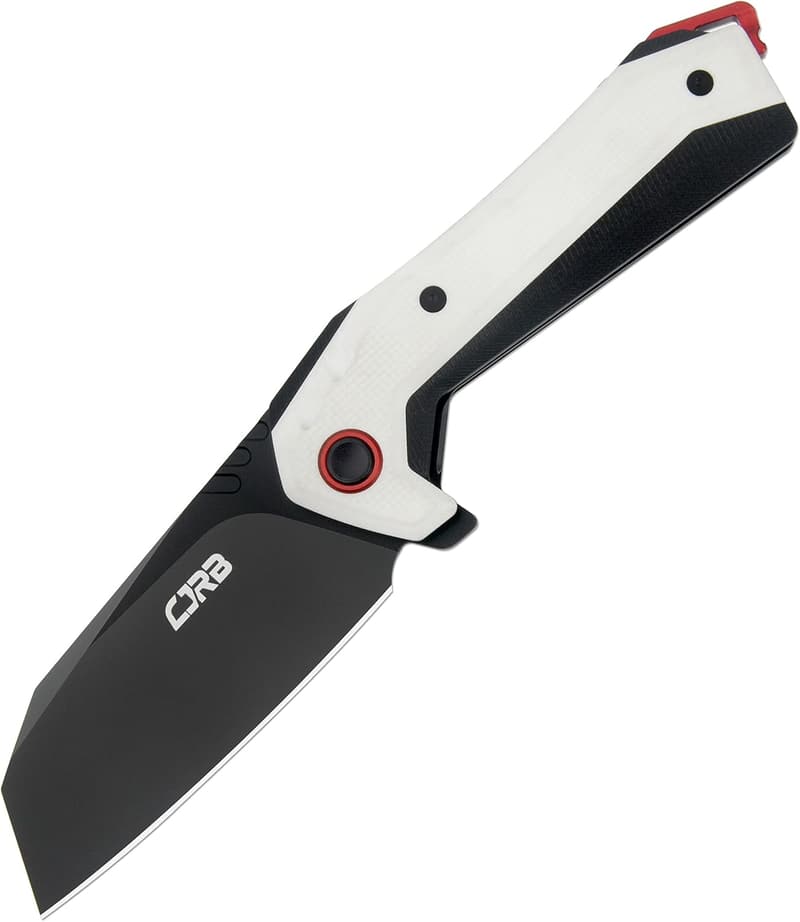 CJRB Tigris Folding Knife with AR-RPM9 Steel & G10 Handle
