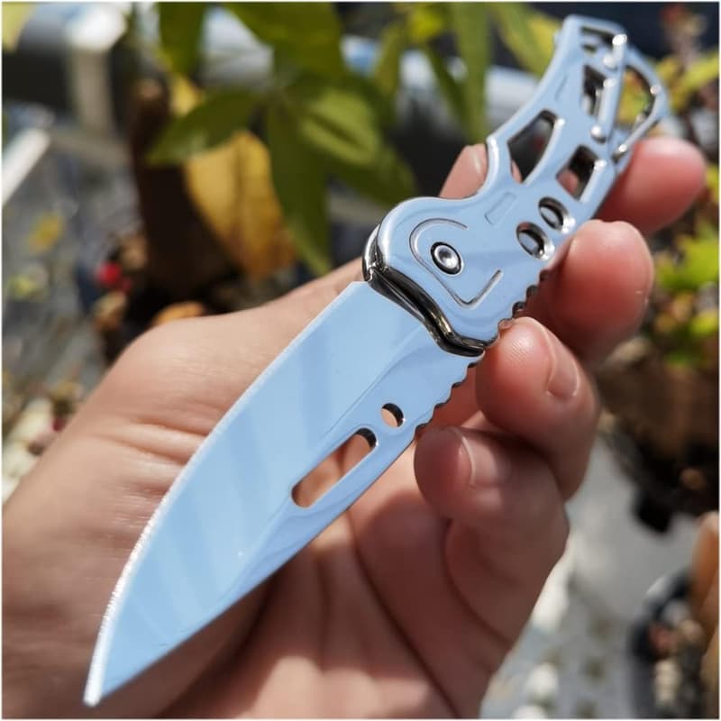 4-Pack Outdoor Survival Stainless Steel Folding Knives