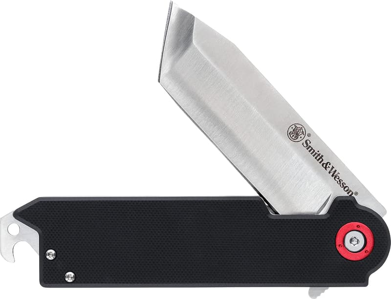 Smith & Wesson Big Benji Knife with Stainless Steel Blade & G-10 Handle