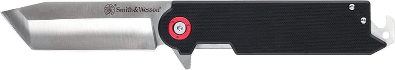 Smith & Wesson Big Benji Knife with Stainless Steel Blade & G-10 Handle