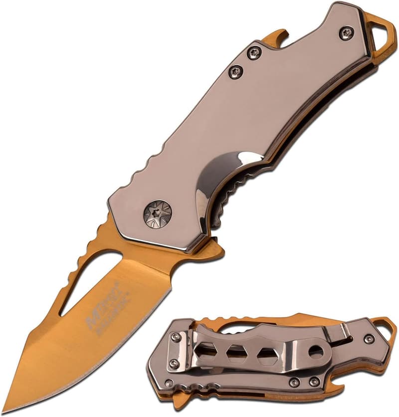Spring Assisted Folding Knife by MTECH USA