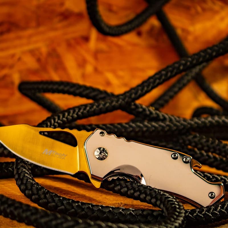 Spring Assisted Folding Knife by MTECH USA