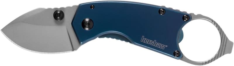 Kershaw Navy Folding Pocket Knife with Bead Blasted Blade