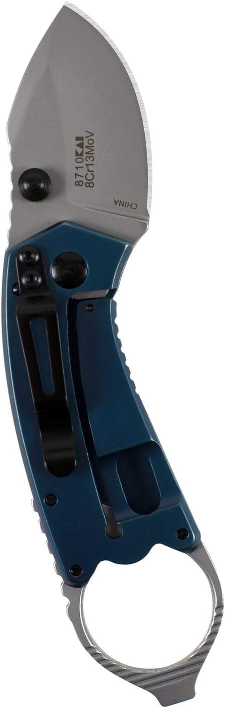 Kershaw Navy Folding Pocket Knife with Bead Blasted Blade