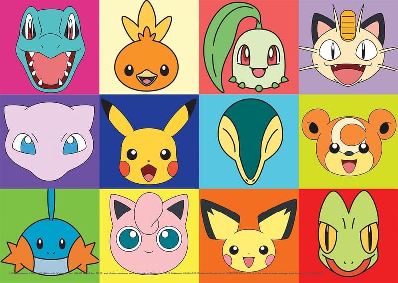Pokemon 4-1 Jigsaw Puzzle Multipack for Game Nights