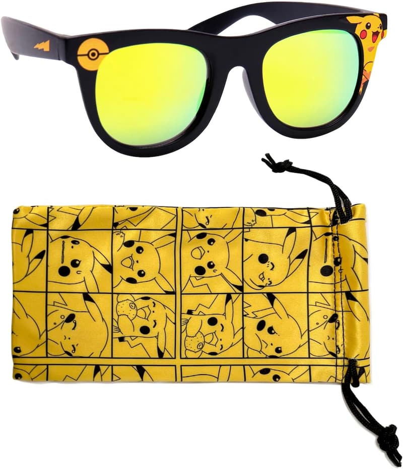 Pikachu Sunglasses with UV Protection & Soft Case