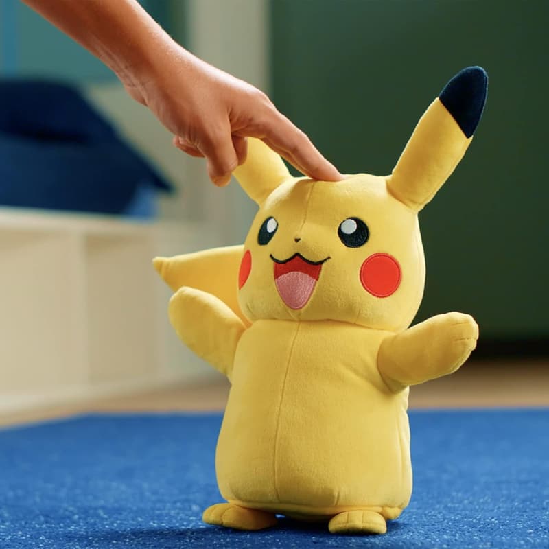 Pokémon Pikachu Interactive Plush - 10-Inch with Lights & Sound