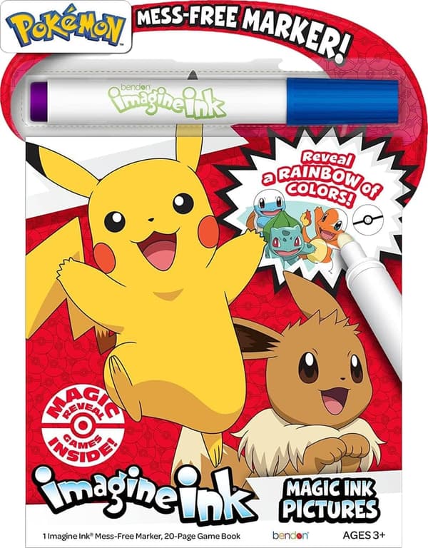 Pokemon Coloring Books Bundle for Kids Ages 4-8 with Stickers