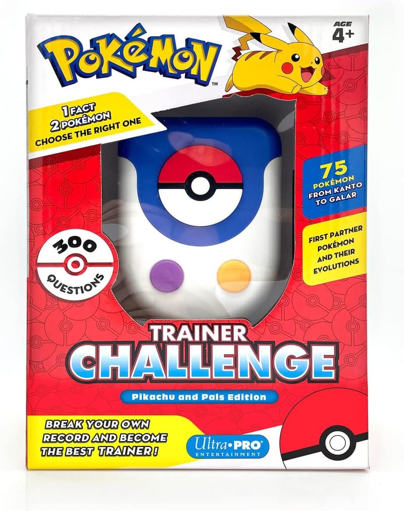Pokemon Trainer Challenge Edition Game for Board Game Fans