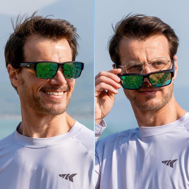 Ultralight Polarized Fishing Sunglasses with UV400 Protection