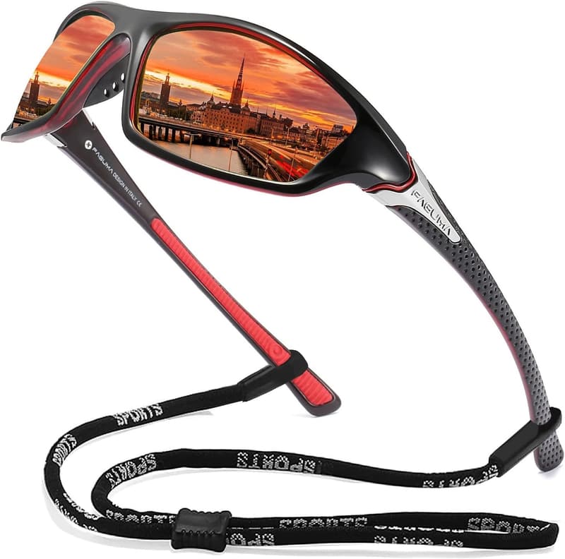Men's Sports Polarized Sunglasses - UV400 Protection