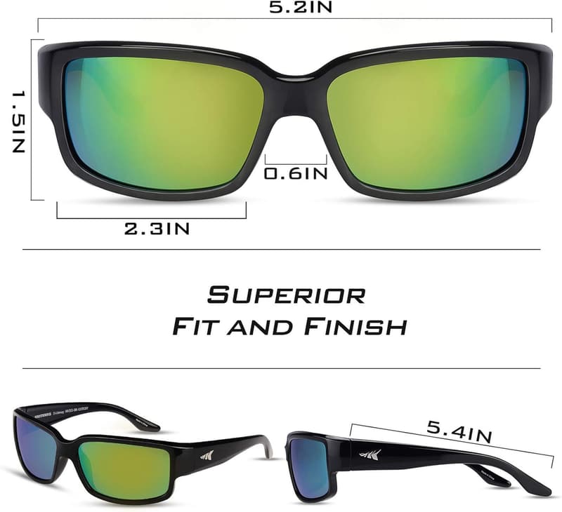 Polarized Sport Sunglasses for Men & Women - UV Protection