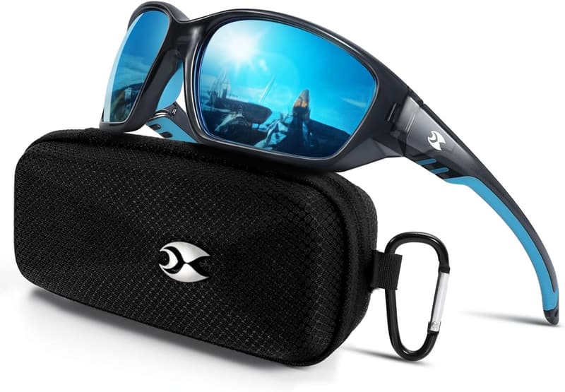 Men’s Sports Polarized Sunglasses - UV400 Fishing & Driving Goggles