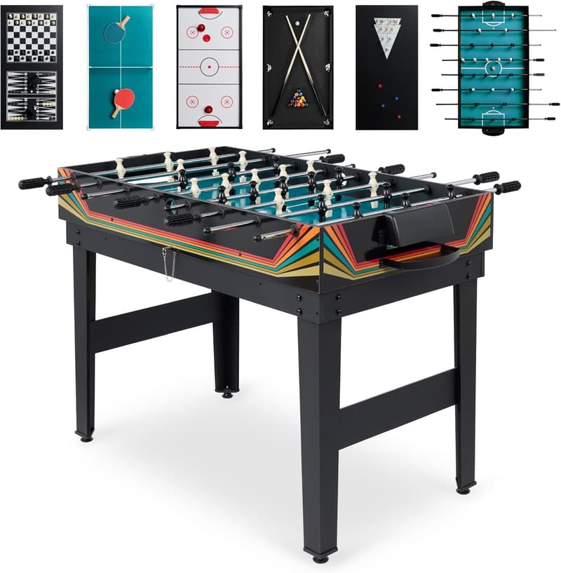 10-in-1 Game Table Set for Home & Family Fun