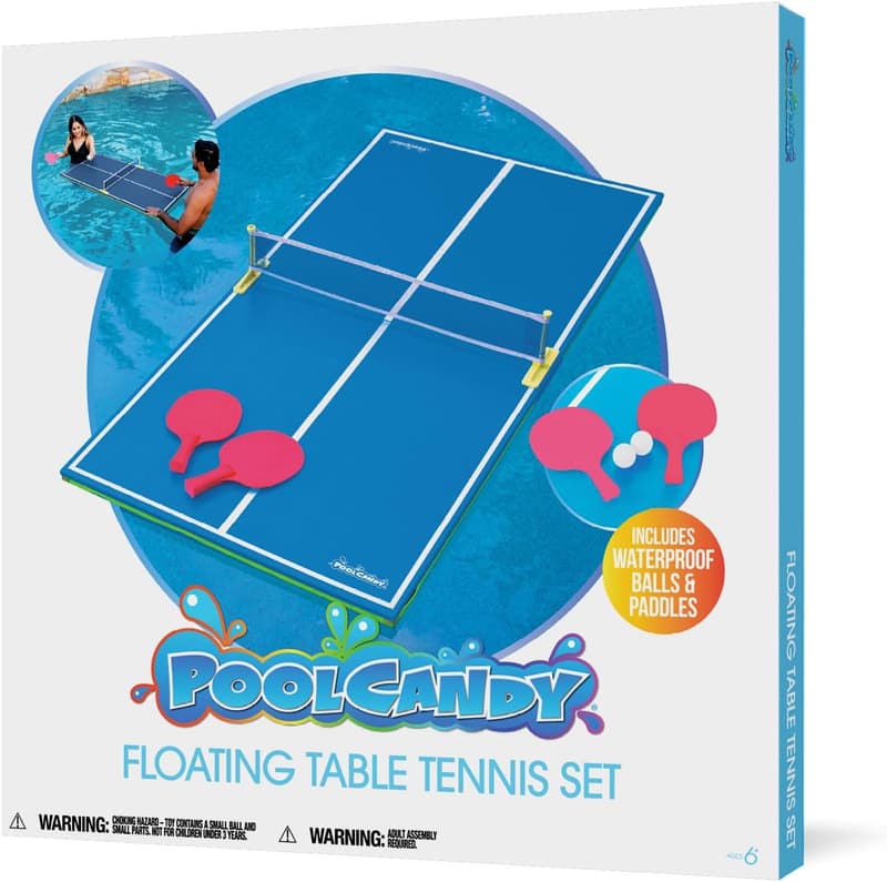 Floating Table Tennis Set - Ultimate Pool Game for Two