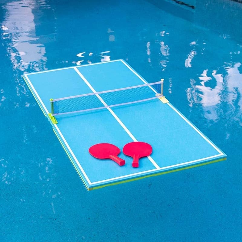 Floating Table Tennis Set - Ultimate Pool Game for Two