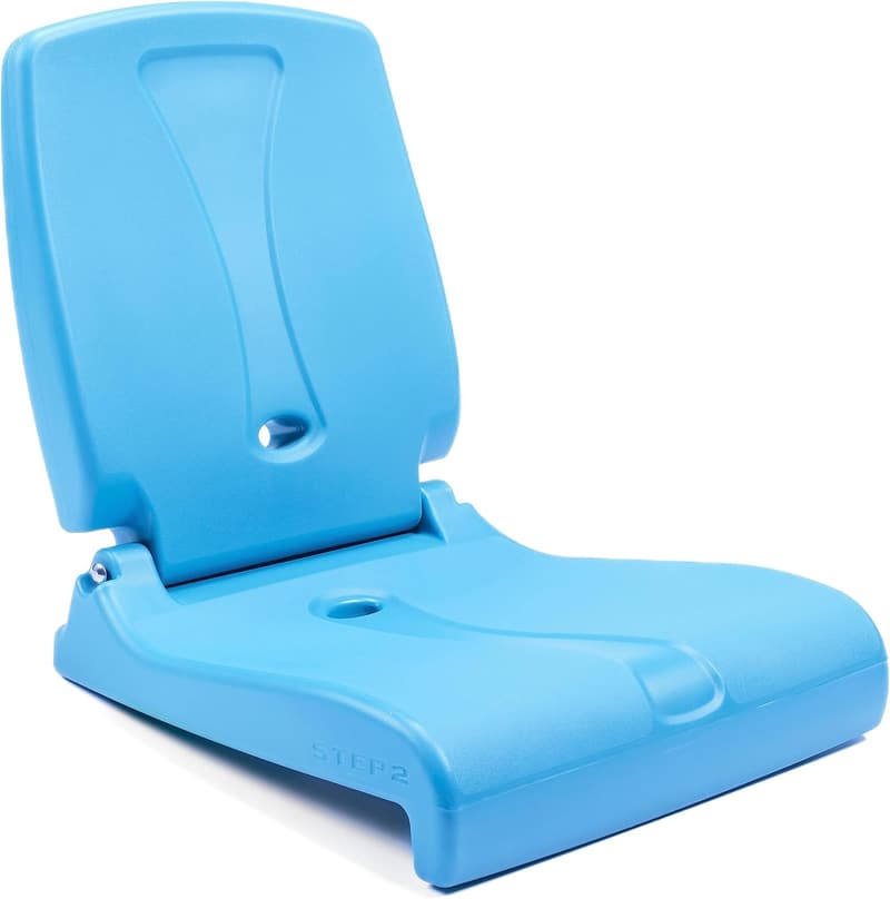 Portable Foldable Adult Chair for Poolside & Camping - Capri Blue