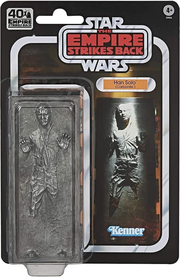 Empire Strikes Back 40th Anniversary Han Solo Figure with Stand