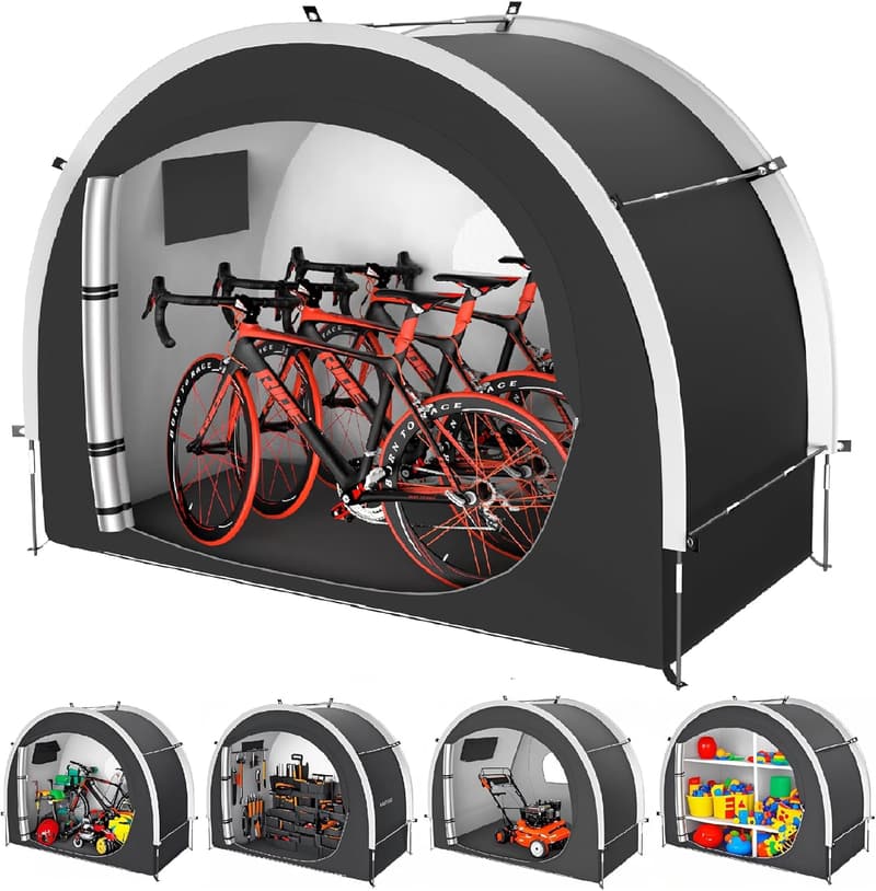 Outdoor Storage Tent for Bikes & Equipment - Waterproof & Dustproof