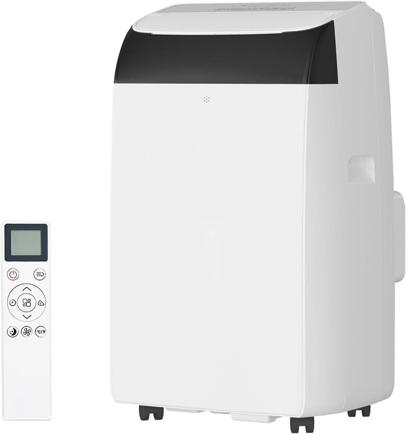 14000 BTU 3-in-1 Portable Air Conditioner with Remote