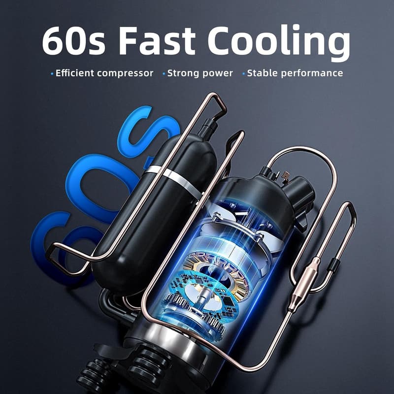 Portable Mini Air Conditioner with 5100 BTU for Camping and RVs