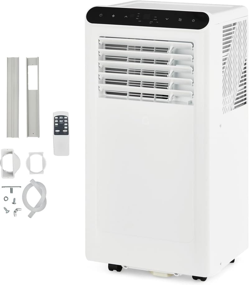 8,000 BTU Portable AC Unit for Rooms Up to 350 Sq.Ft.