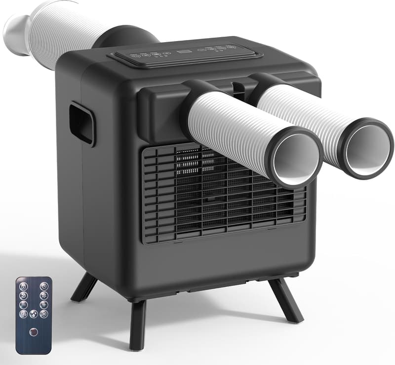 Portable Air Conditioner - 3300BTU Tent & Camping Cooler