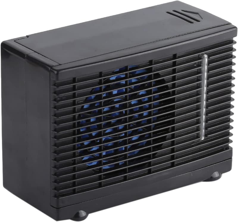 Portable Air Conditioner Fan for Trucks and Homes - 12V Mini Cooler