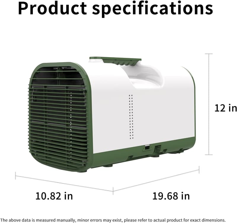 Portable Mini Air Conditioner, 5100 BTU for Camping and RVs