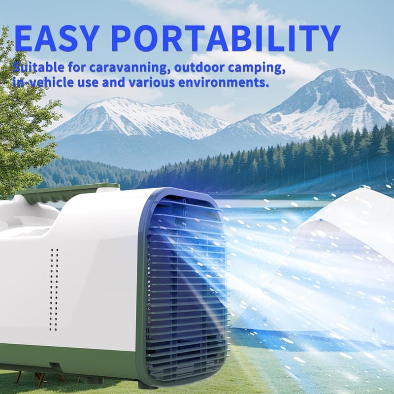Portable Mini Air Conditioner, 5100 BTU for Camping and RVs