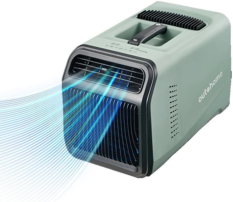 Portable Air Conditioner for Camping & Outdoor Use, 5100 BTU