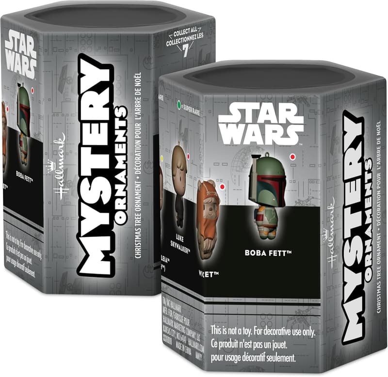 Star Wars Shatterproof Christmas Ornaments - Set of 2