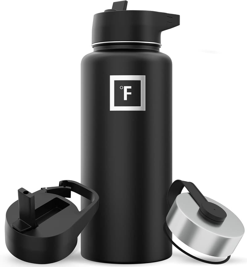 32 Oz Stainless Steel Hydration Flask - Double Walled & BPA Free