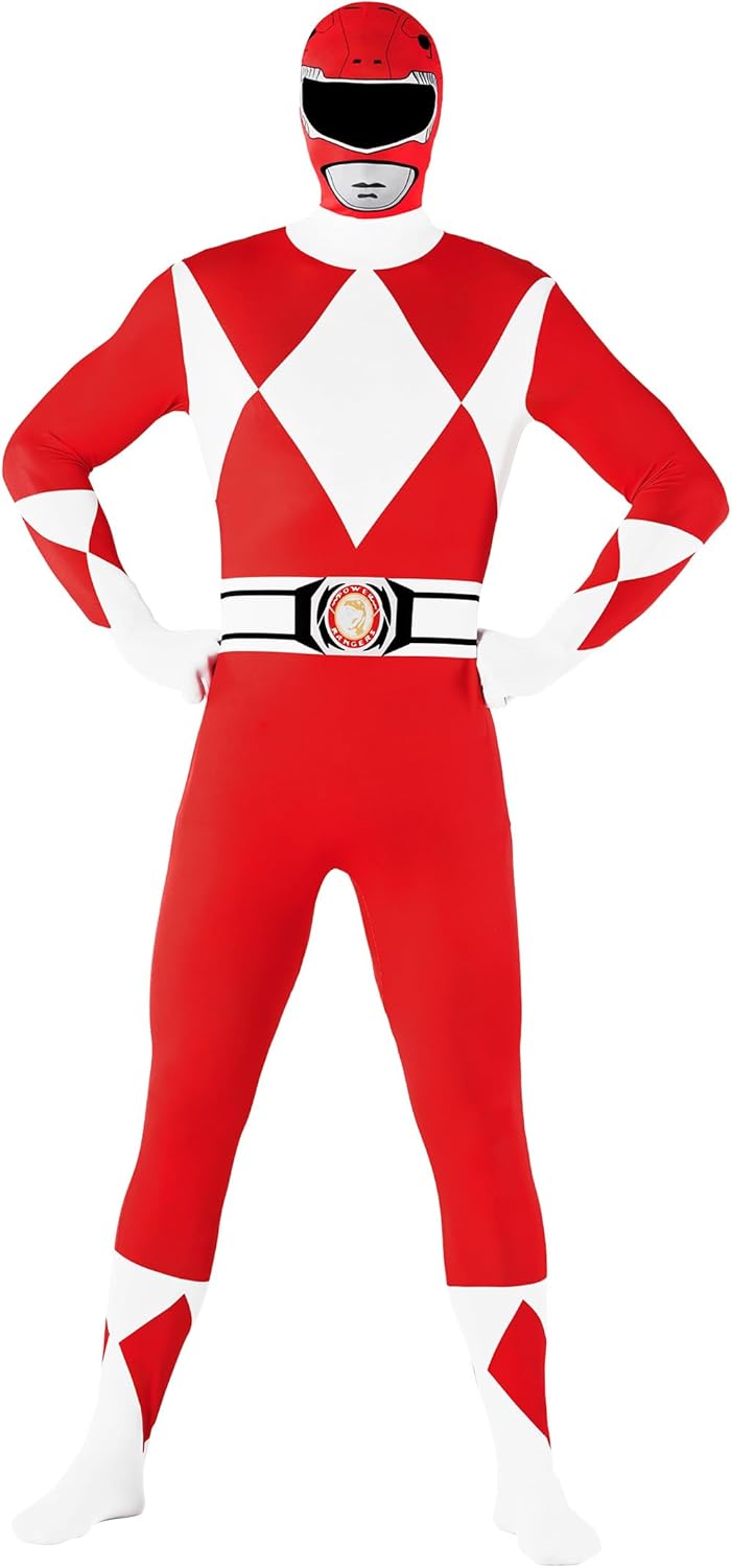 Power Rangers Costume for Adults - Unisex Morphsuit