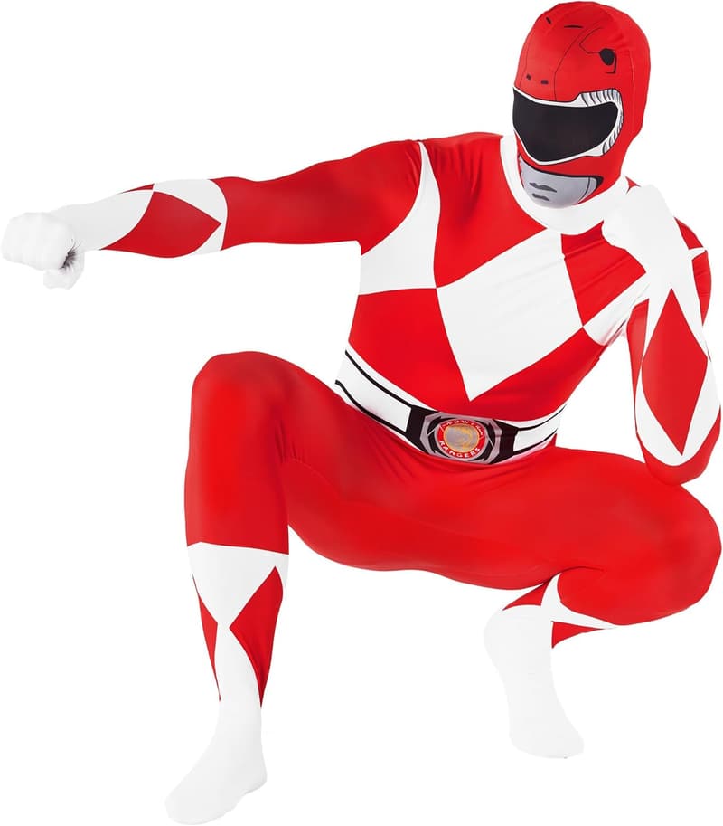 Power Rangers Costume for Adults - Unisex Morphsuit