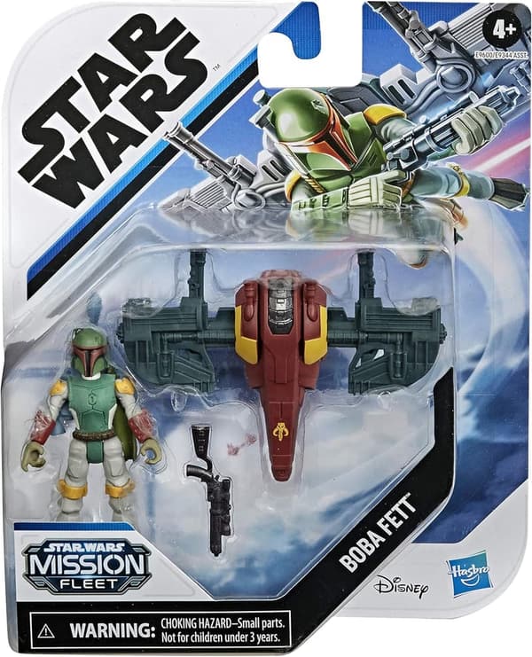 Star Wars Boba Fett Capture in The Clouds Figure & Vehicle