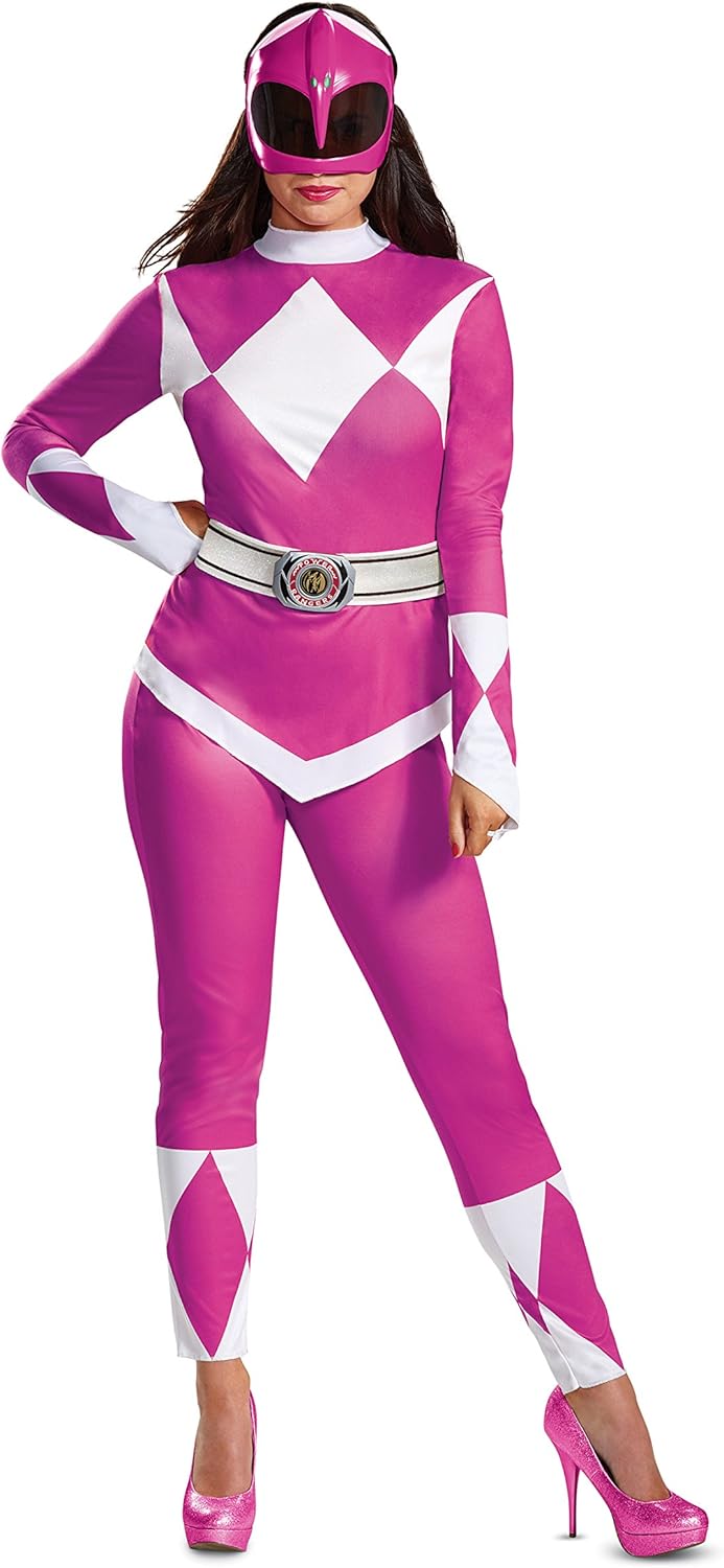 Pink Ranger Adult Costume for Women