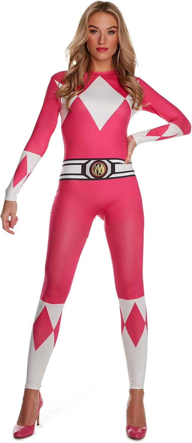 Women's Pink Power Ranger Costume - Fun Superhero Outfit
