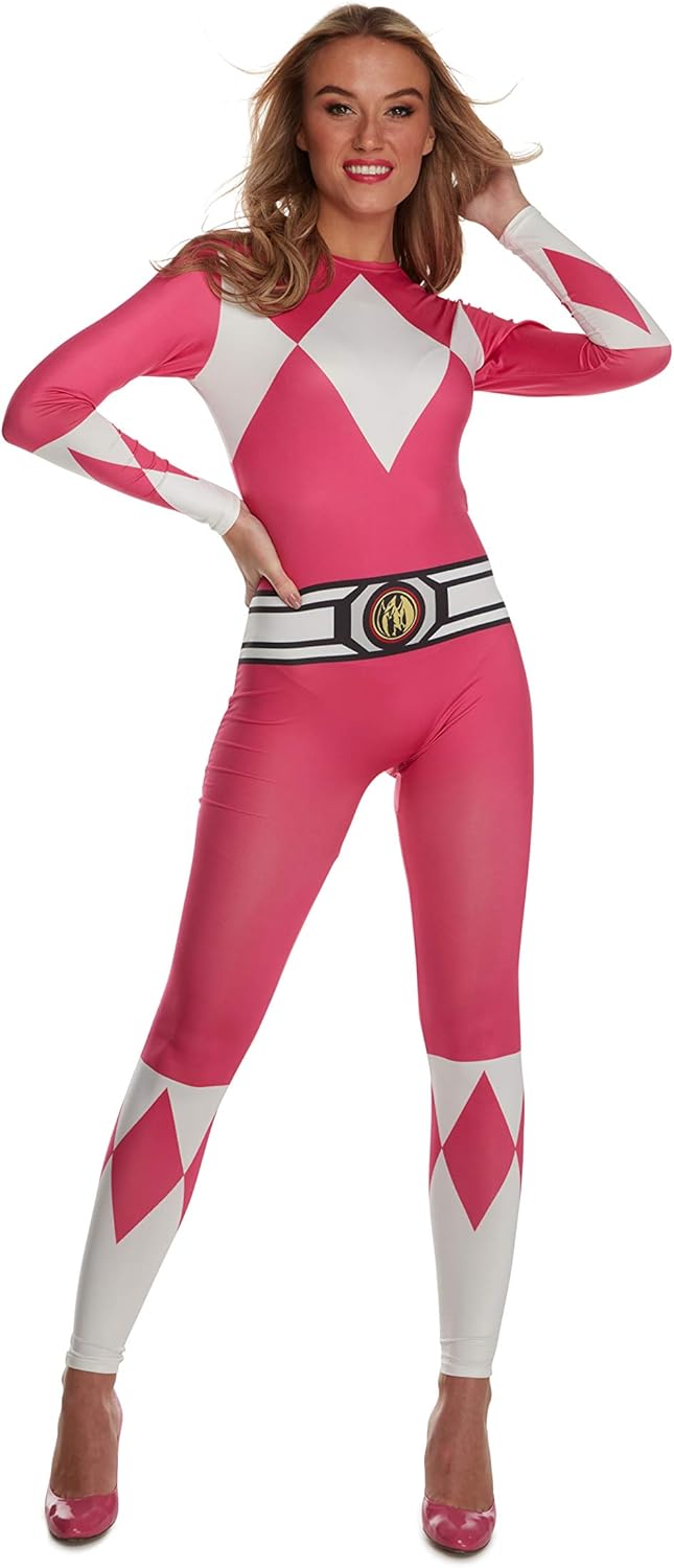Women's Pink Power Ranger Costume - Fun Superhero Outfit
