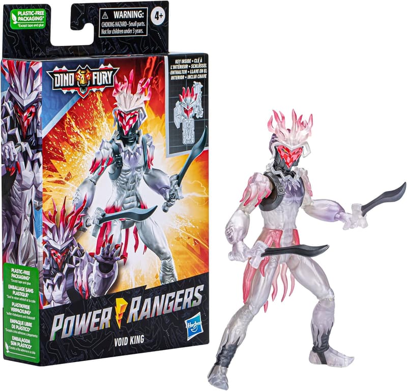 Void King Action Figure with Swords & Dino Key - 15 cm