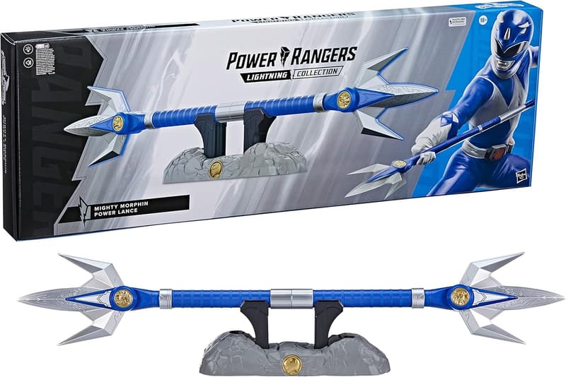 Power Rangers Lightning Collection Blue Ranger Power Lance