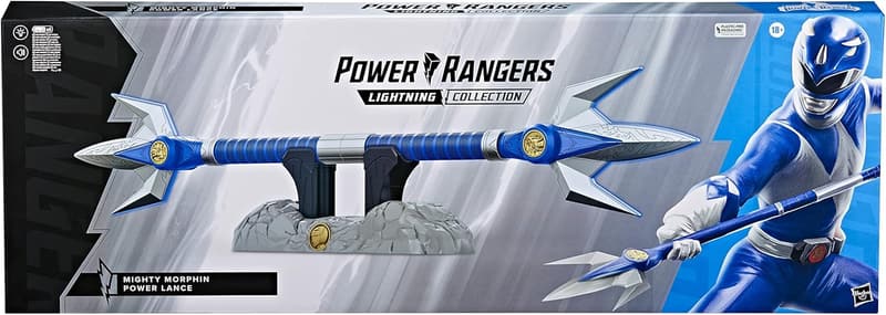 Power Rangers Lightning Collection Blue Ranger Power Lance