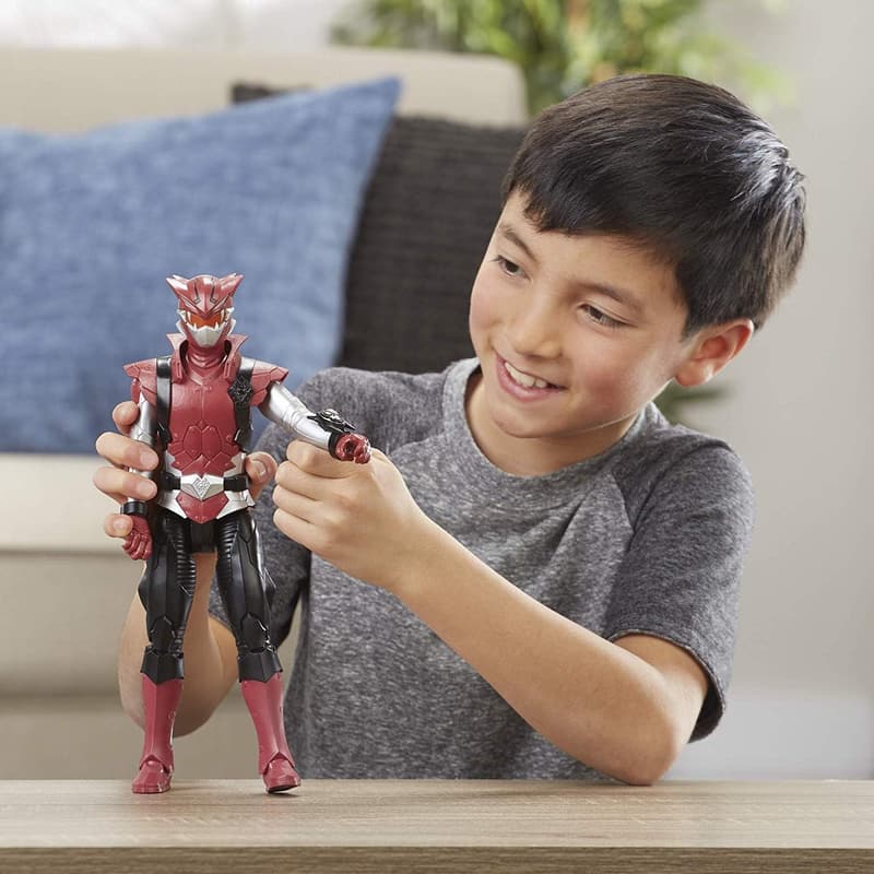 Mighty Morphin Red Ranger 12-Inch Action Figure with Power Sword