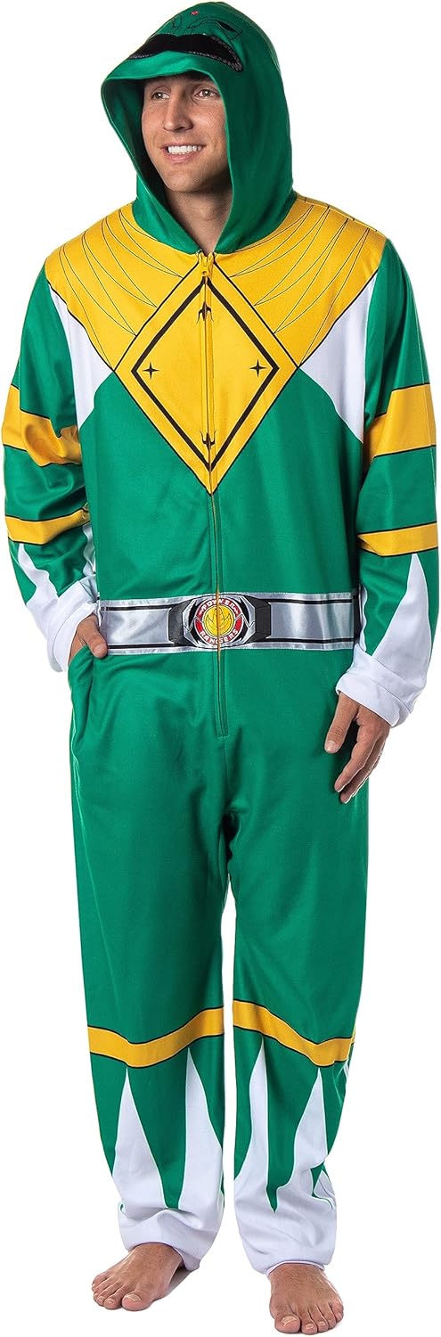 Power Rangers Union Suit Pajamas for Men and Women