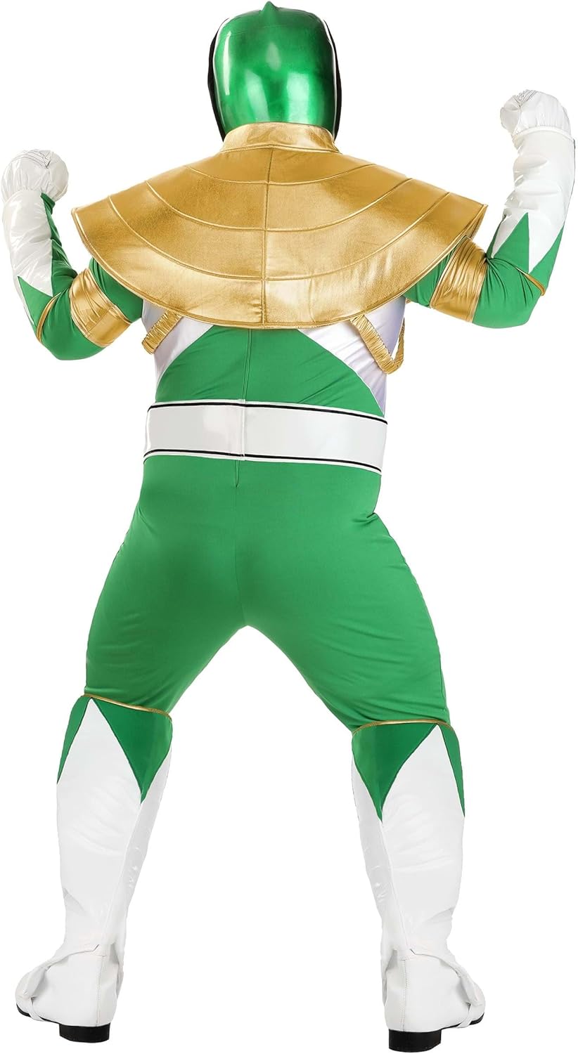 Men's Plus Size Authentic Green Ranger Costume