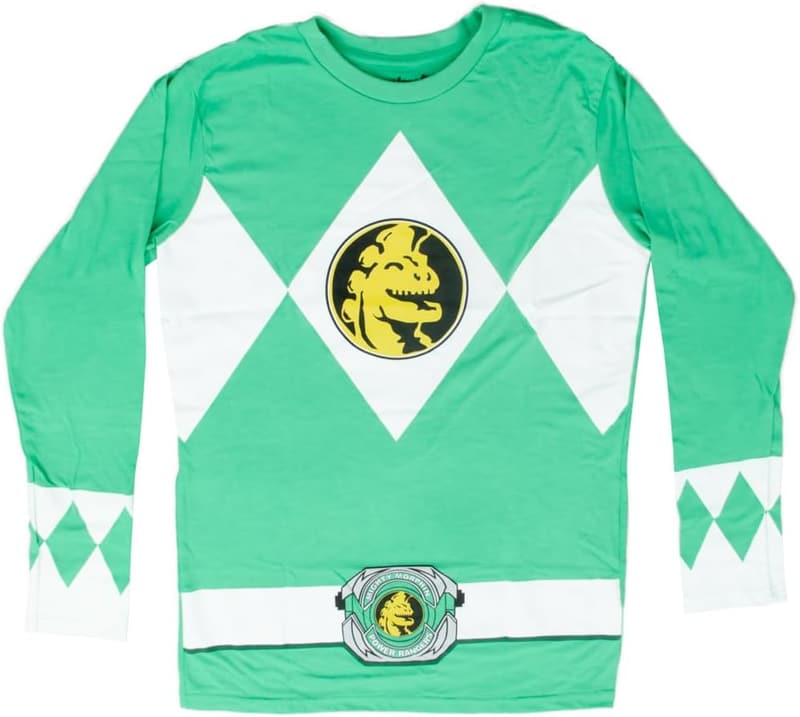 Power Rangers Adult Unisex Long Sleeve Halloween T-Shirt