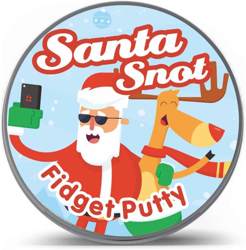 Christmas Santa Snot Fidget Putty - Unique Stocking Stuffer