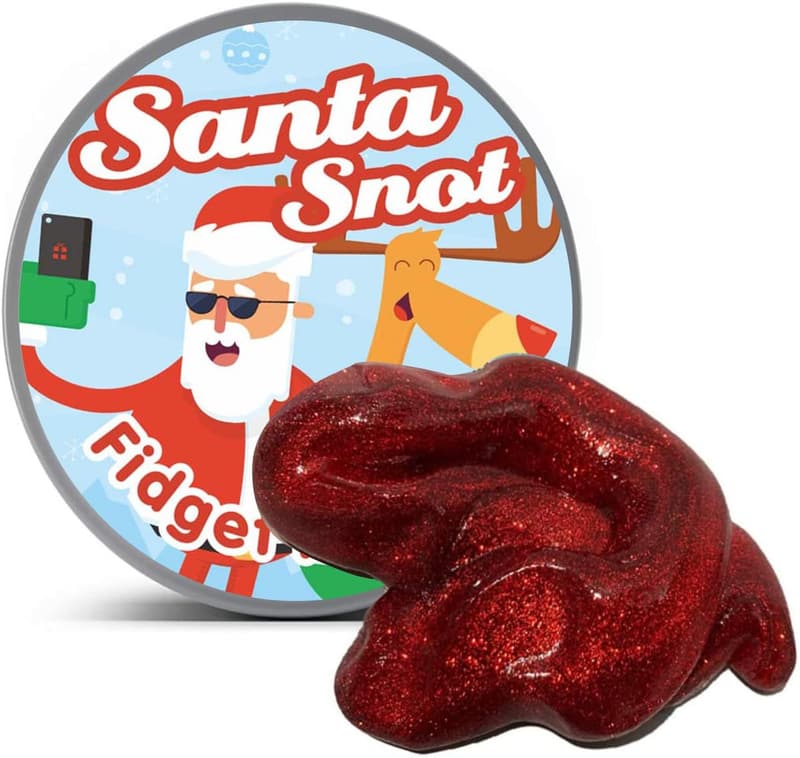 Christmas Santa Snot Fidget Putty - Unique Stocking Stuffer