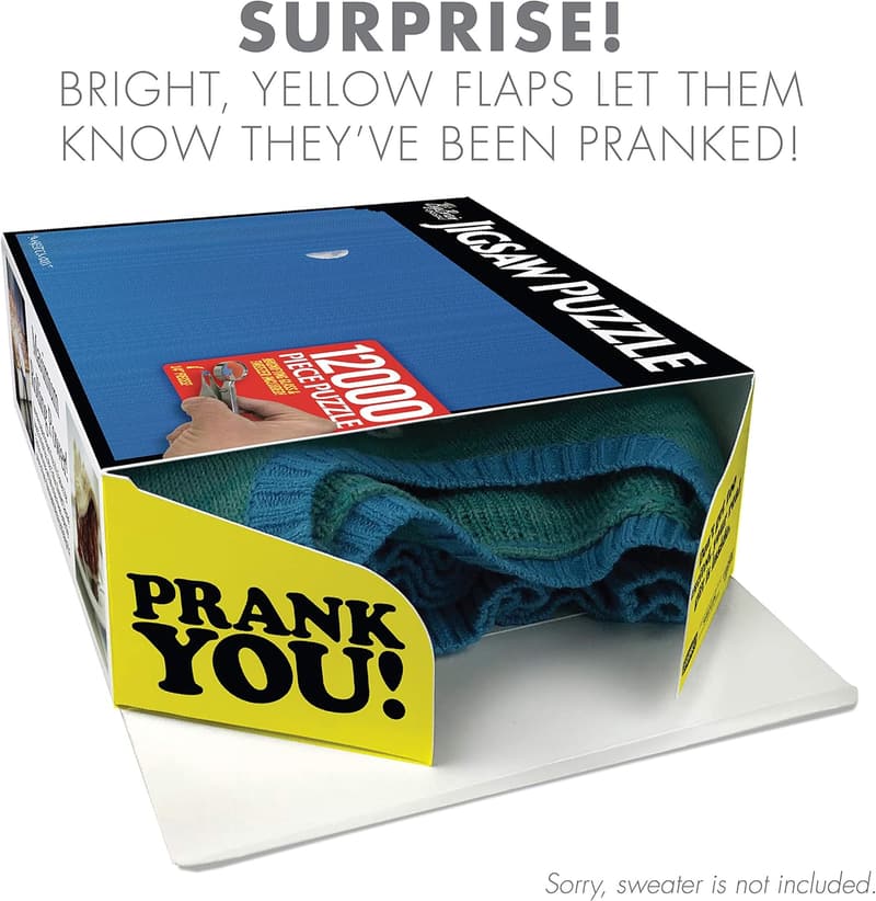 Empty Gag Gift Box - 12,000 Piece Jigsaw Puzzle Prank