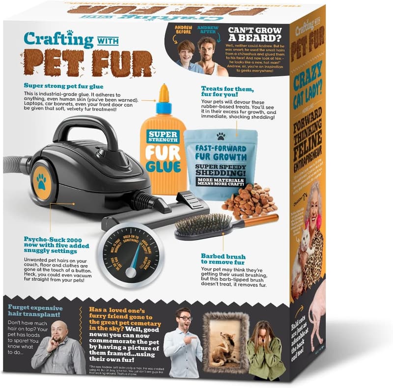 Funny Gag Gift Box for Pet Parents - Prank Wrap Idea